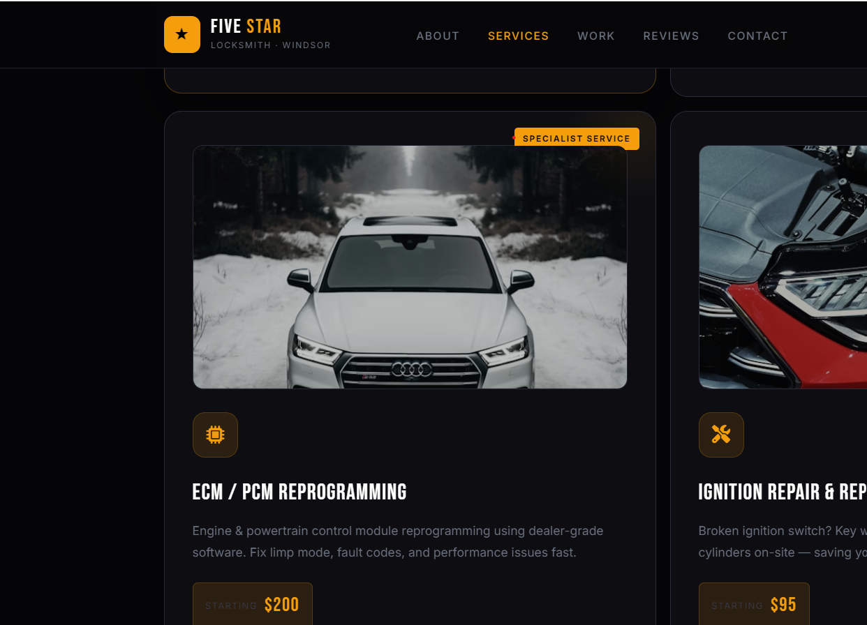 Landing Page Concept