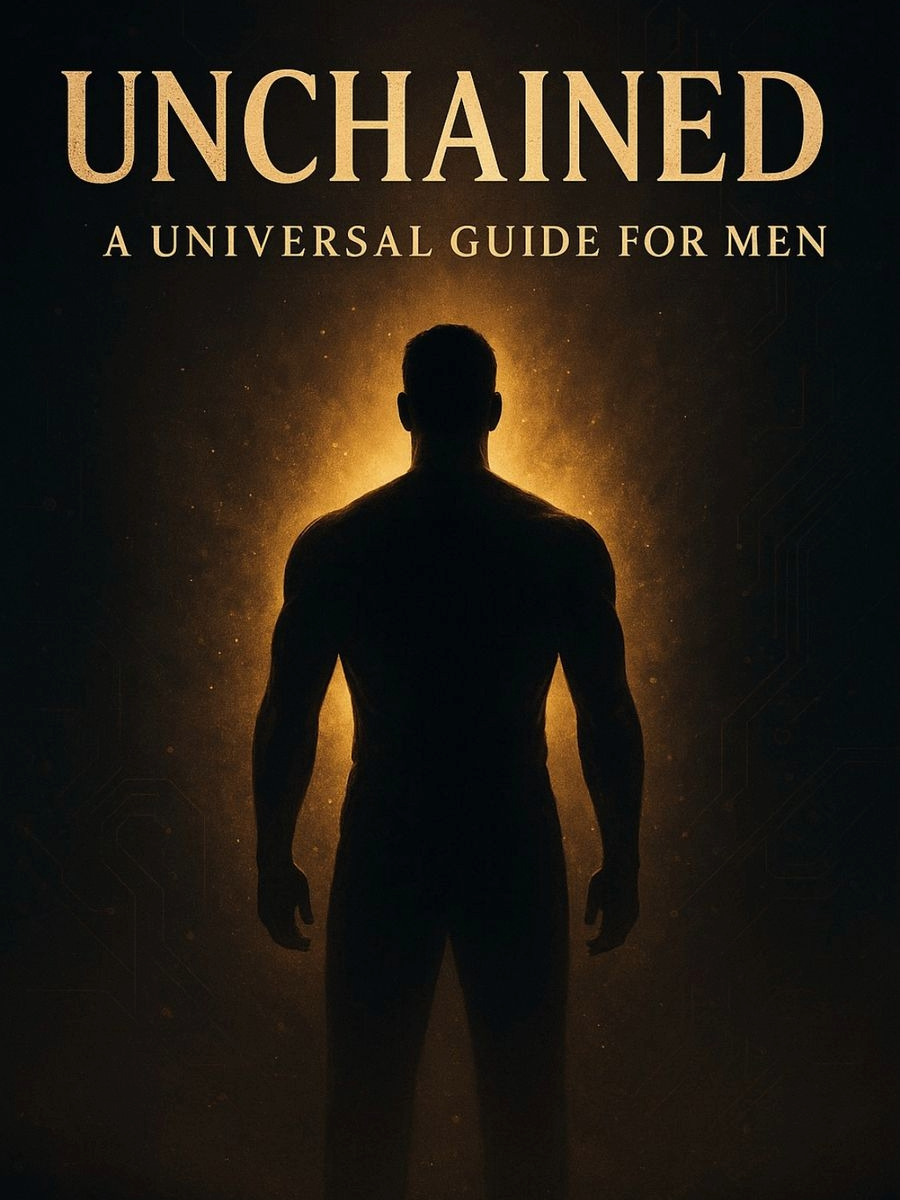 Unchained book cover by Michael Akinmoju